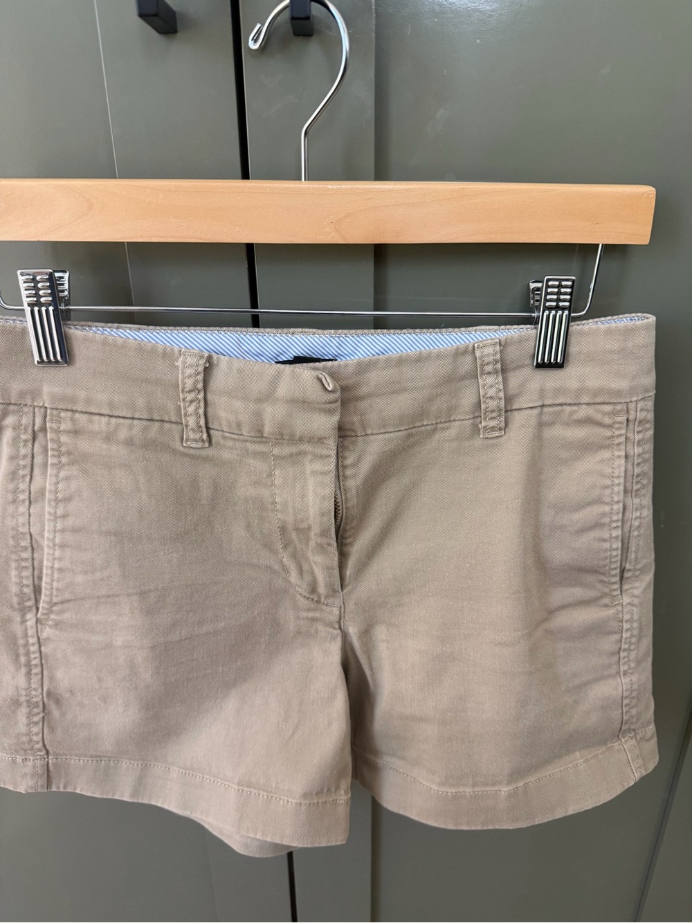 J. Crew Khaki Beige Casual Women's Shorts